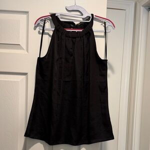 Outback Red Elegant Black Sleeveless Blouse